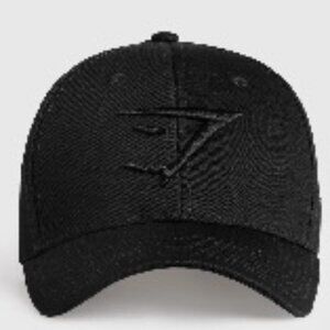 Gymshark Sharkhead Cap - One Size - Black - NWT